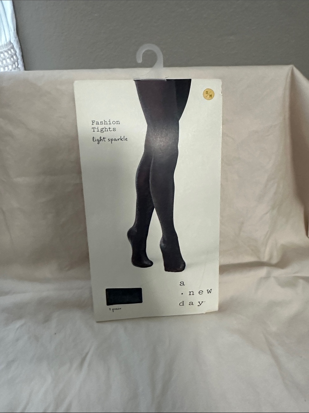 Ladies Fashion Tights Sz S/M with light sparkle by a new day. NWT
